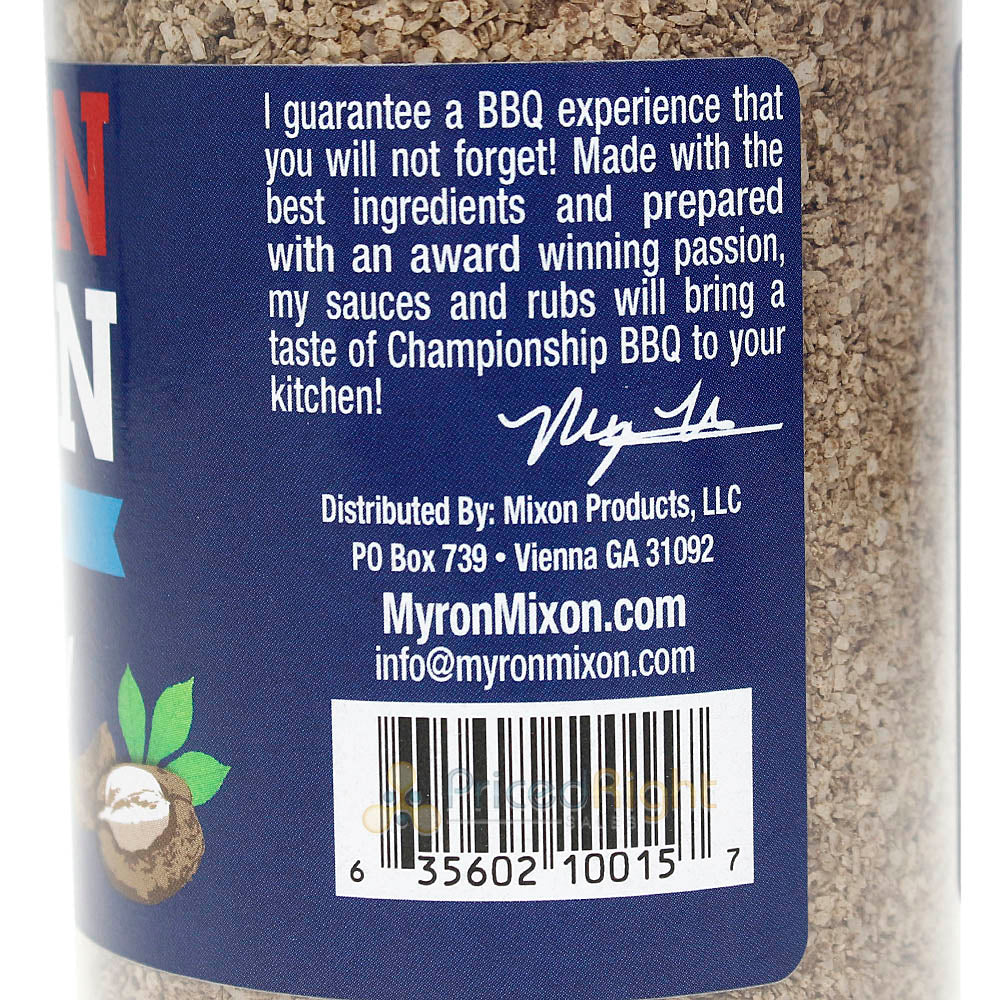Myron Mixon Hickory Salt Rub Made By A 4-Time World Barbecue Champion 16 oz.