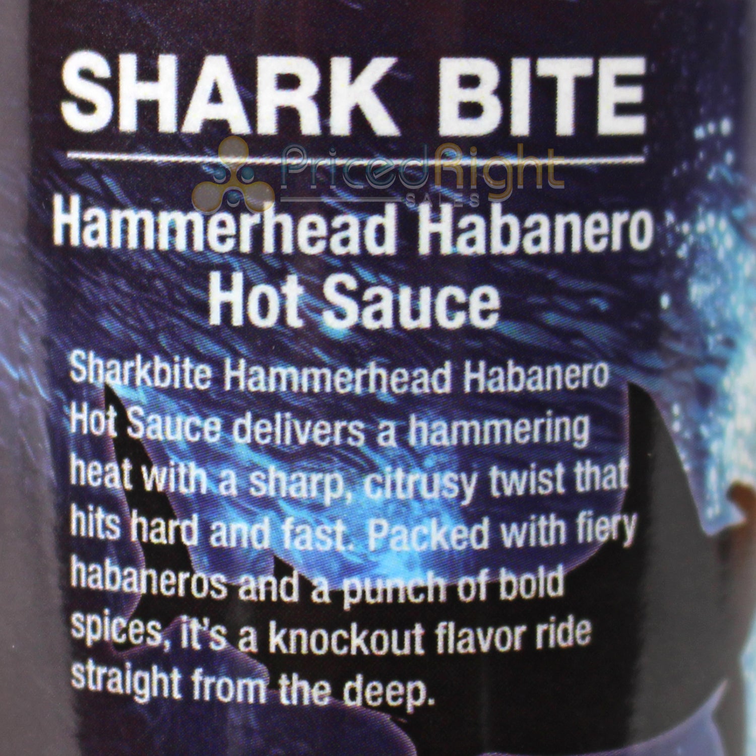 Sharkbite Hammerhead Habanero Hot Sauce 5 Oz w/ Keychain 1778