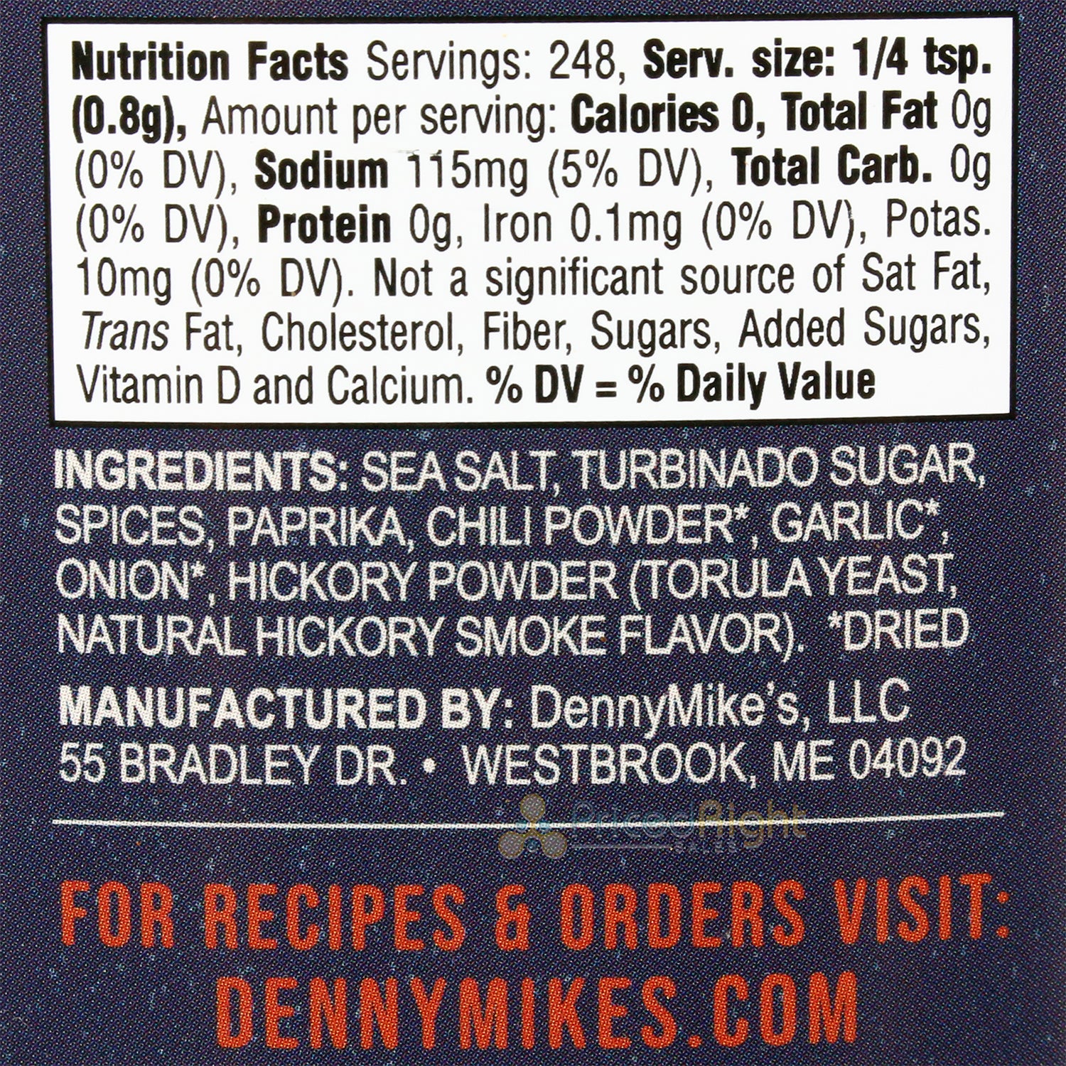 Denny Mikes Limited Edition Turkey Lurkey Rub Gluten Free MSG Free Keto 7 Oz