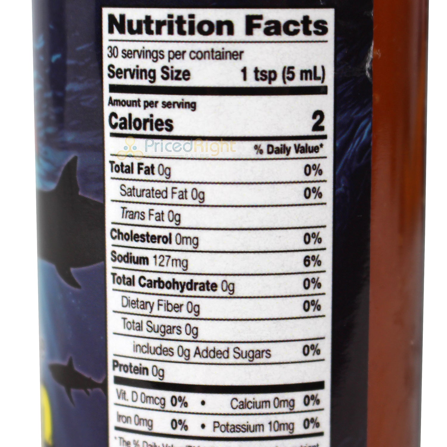 Sharkbite Great White Garlic Hot Sauce 5 Oz Habanero Pepper 1904