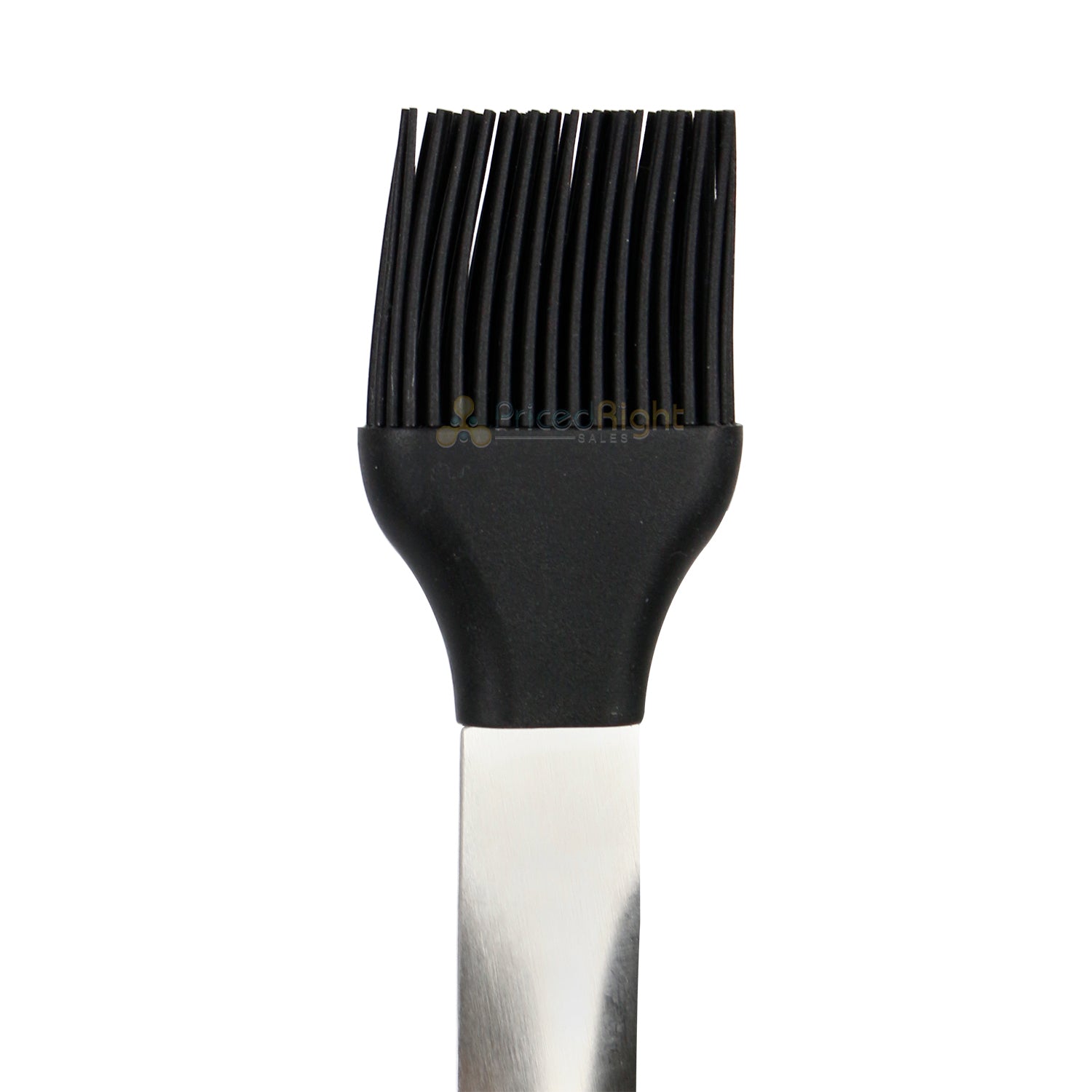 Mr Bar-B-Q Deluxe Basting Brush Silicone & Stainless Steel W/ Comfort Grip 17 In