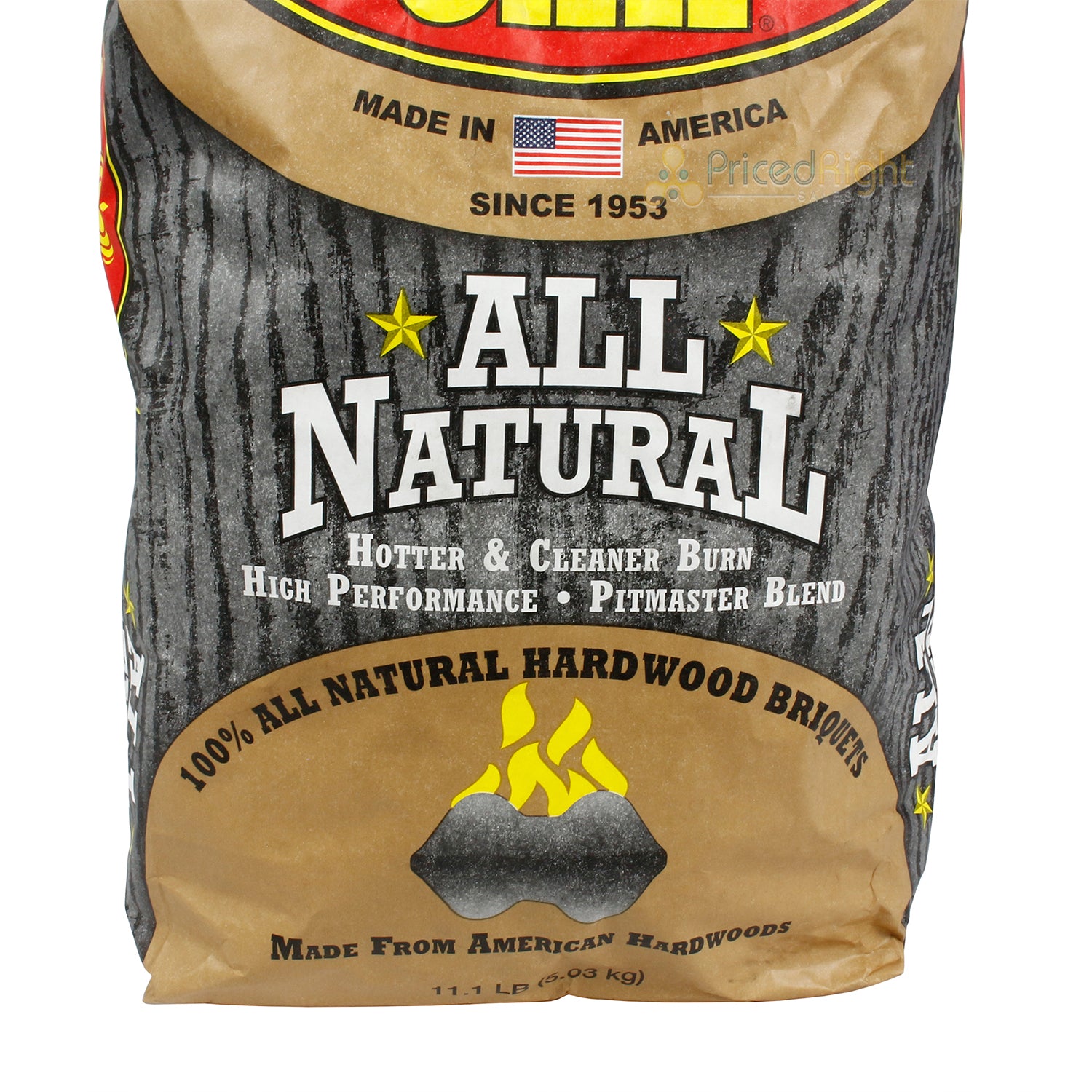 Royal Oak All Natural Briquettes Premium Hardwood Charcoal BBQ Smokers 11.1 lb