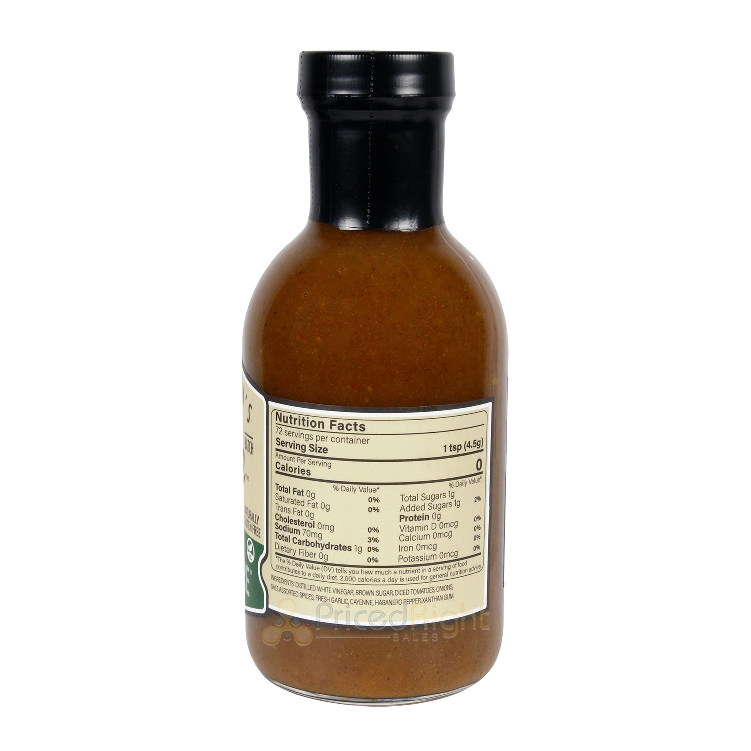 Bear & Burton's W Sauce Veganshire Worcestershire Gluten-Free Small Batch 13 Oz