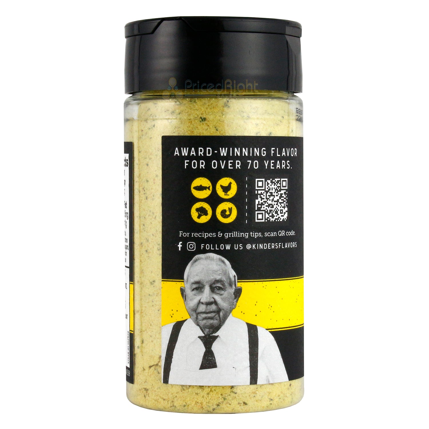 Kinder's Lemon Butter Garlic Handcrafted Seasoning Premium Ingredients 5.6 Oz