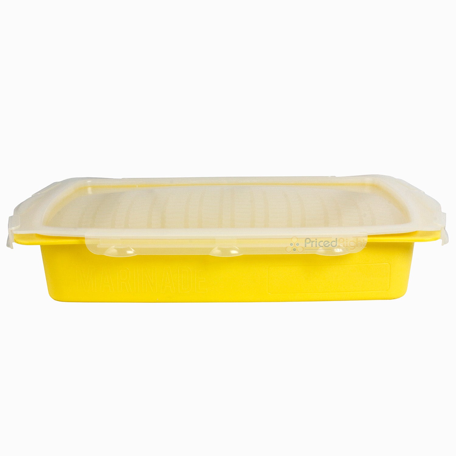 Mr Bar-B-Q Flip & Flavor Plastic Marinade Tray with Locking Lid Yellow 40252Y