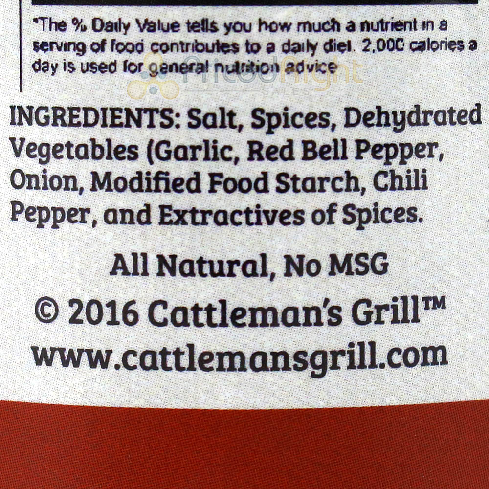 Cattleman's Grill Italiano Italian Style Seasoning 6 oz. Bottle Classic Blend