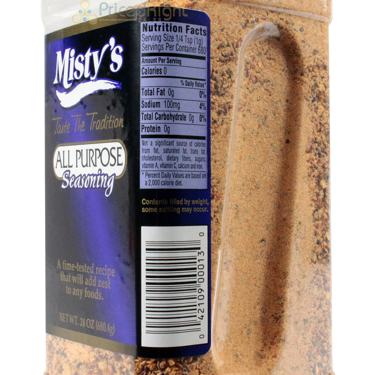 Misty's Steakhouse All Purpose Seasoning Made for Meat Gluten Free 24 Ounces