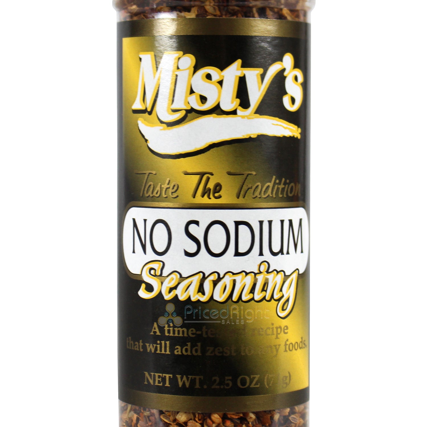 Misty's All Purpose No Sodium Seasoning 2.5 Oz Red Pepper Garlic 4210900021