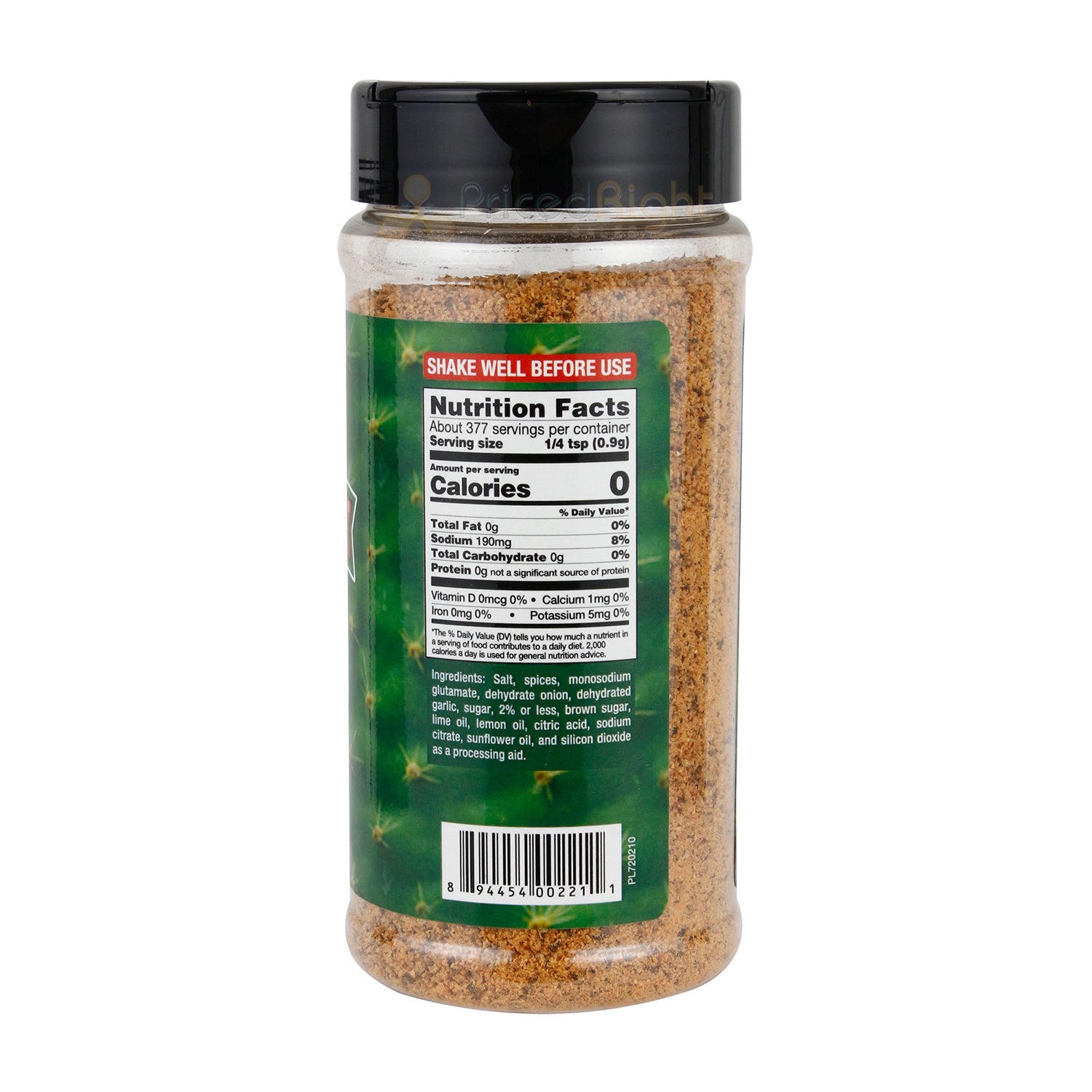 2 Gringo's Chupacabra Fajita Seasoning Rub Sweet And Tangy Flavor 12 Oz Bottle