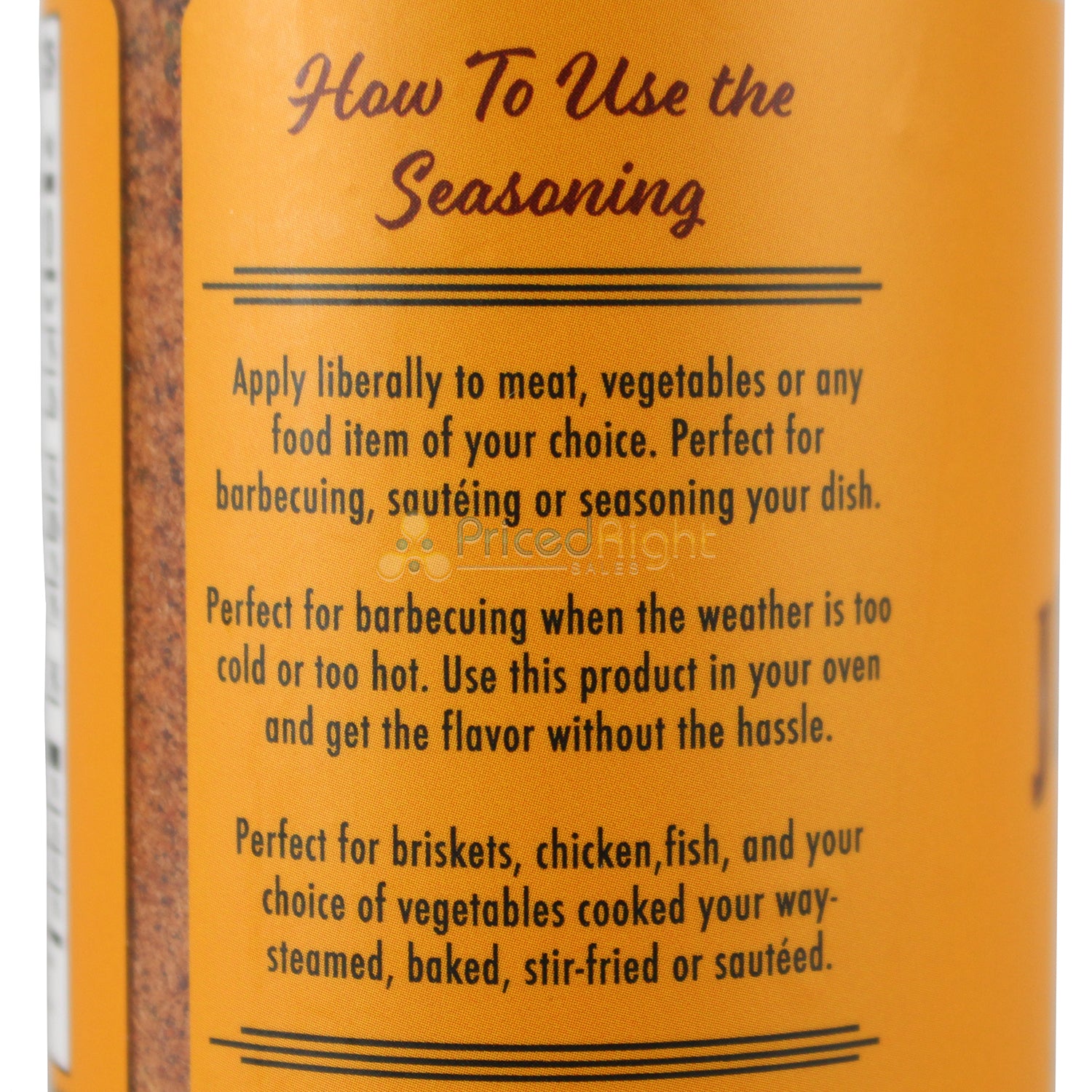 John Henry's Store Texas Brisket Rub Seasoning 11.5 Oz Bottle All Purpose 55094