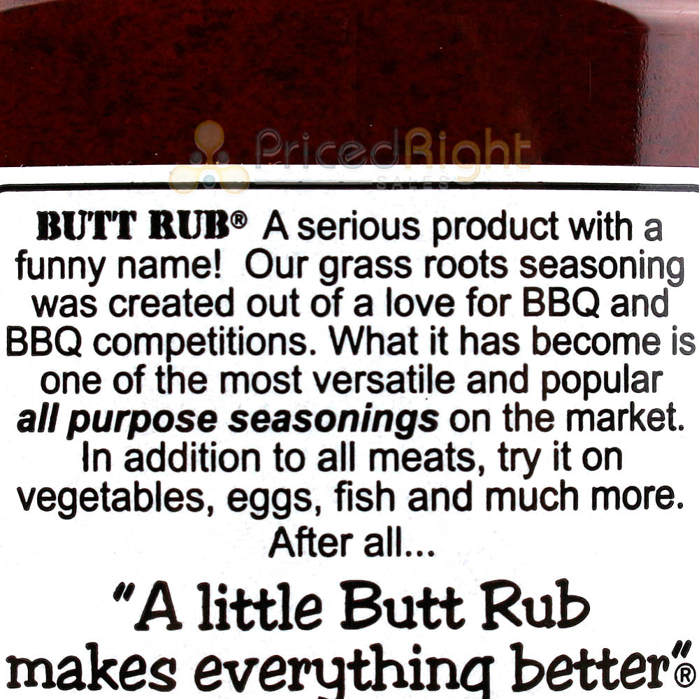 Bad Byrons 26 oz Butt Rub BBQ Blend Competition Rated All Purpose Seasoning