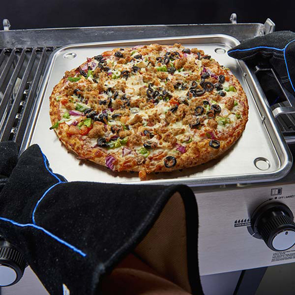 Broil King Leather Grill Gloves Extra Soft Lining 60528
