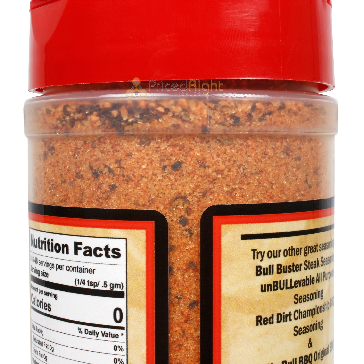 Lotta Bull BBQ Old Family Recipe Rib & Chicken Seasoning Gluten Free 14.4 Oz