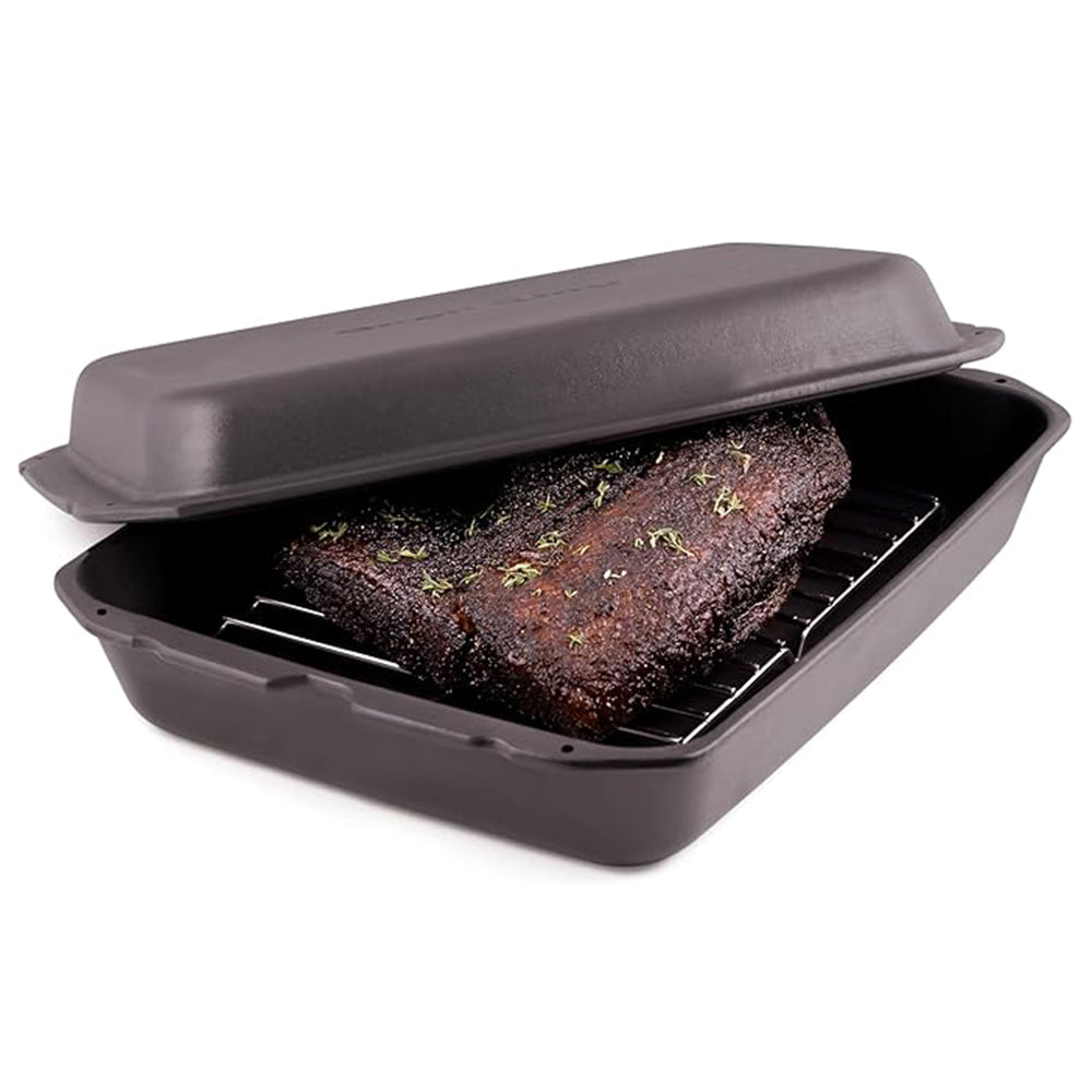 Broil King Cast Iron Multi-Purpose Roaster Porcelain Finish 69610