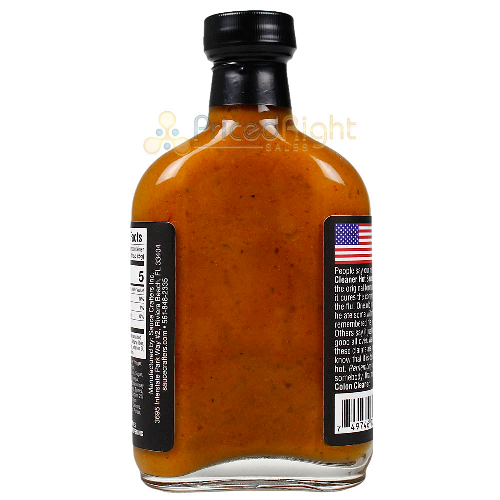 Sauce Crafters Phardtpounders Colon Cleaner Extreme Hot Sauce 5.7 Oz Bottle
