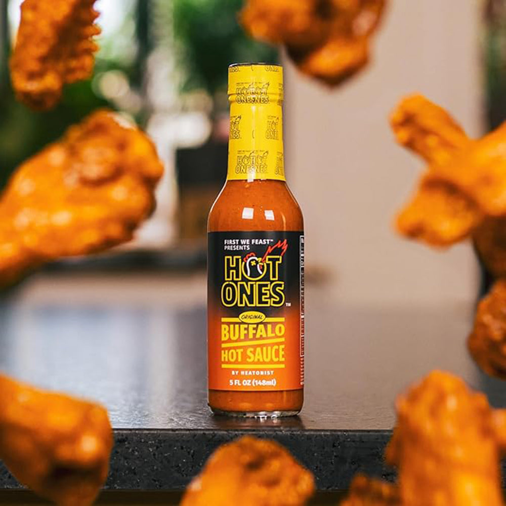 Hot Ones Buffalo Hot Sauce Hot Sauce 5 Oz All Natural Mild Heat 850044206490-C