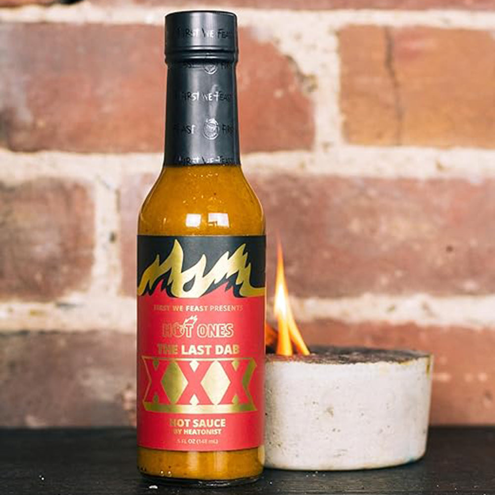 Hot Ones The Last Dab XXX Hot Sauce 5 Oz 10/10 Heat Level Spicy