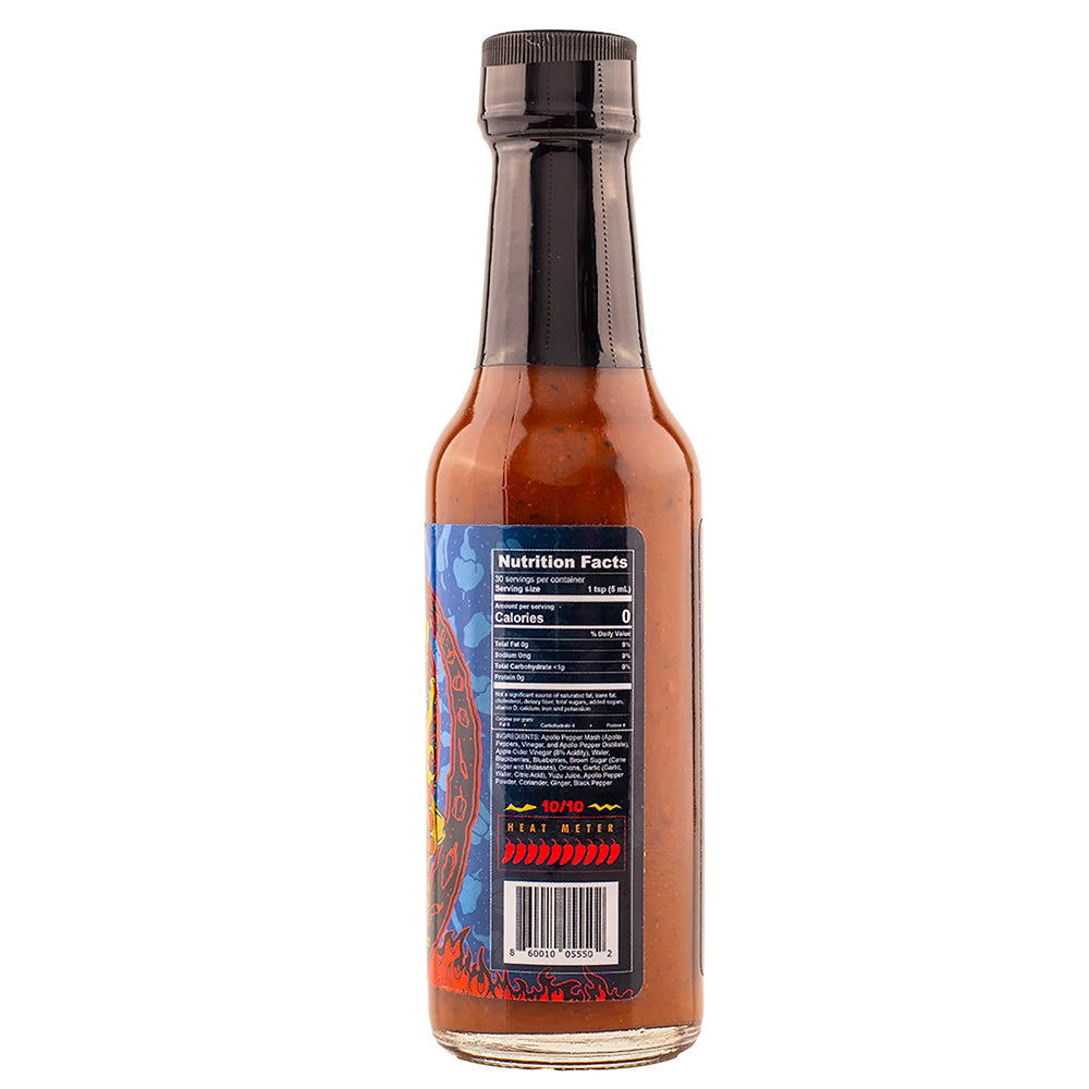 High River Sauces Peppers Up Hot Sauce 5 Oz Apollo Blackberry 860010055502-C