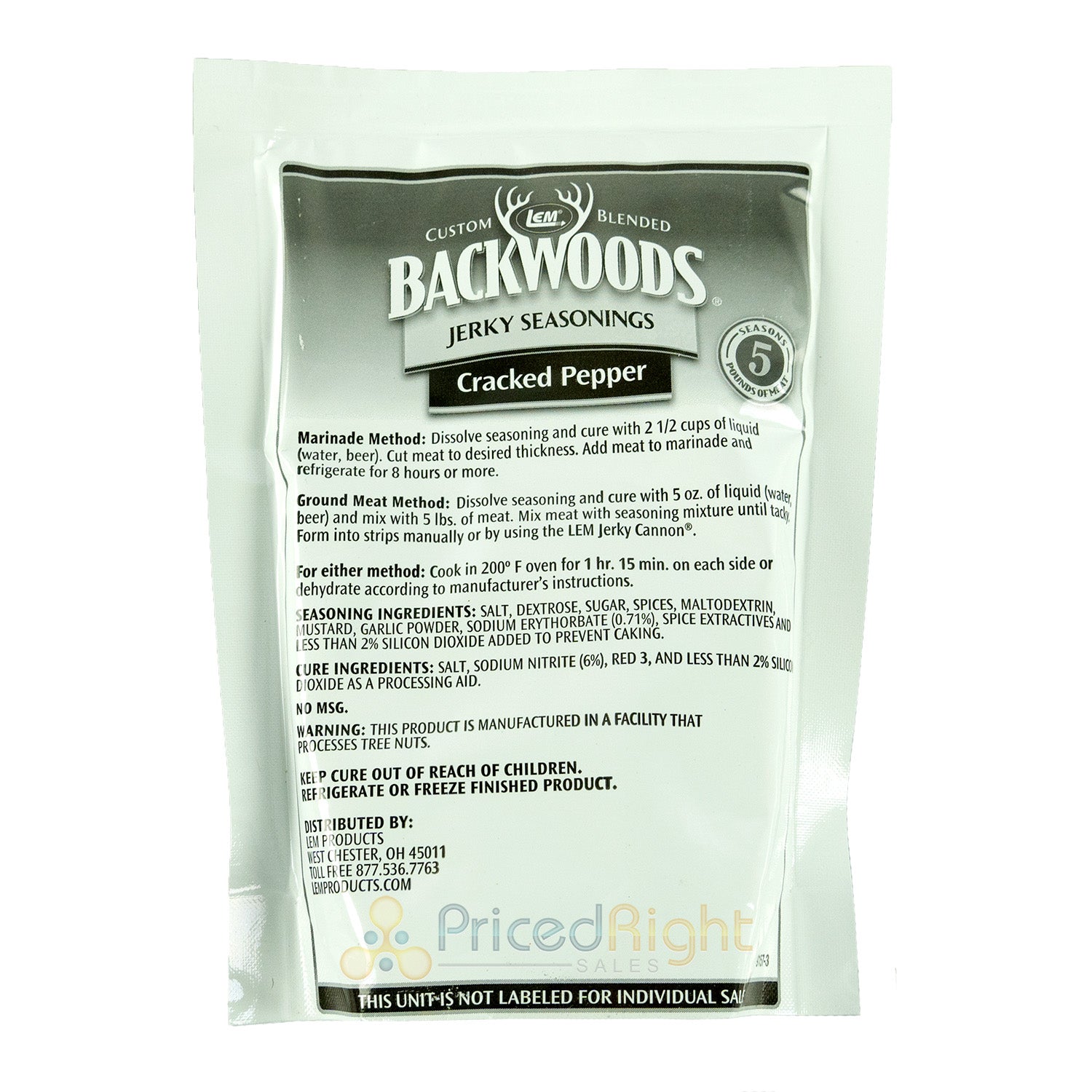 Backwoods Jerky Seasoning Cajun Jalapeno Cracked Pepper Teriyaki Variety Pack