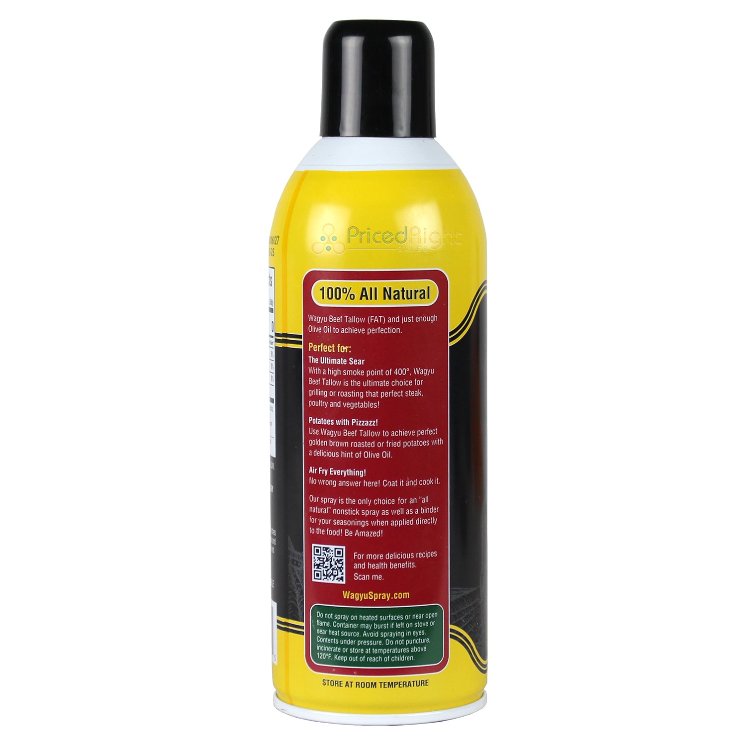 Cornhusker Kitchen Wagyu Beef Tallow Cooking Oil Spray 10oz 98120-WagyuBeef