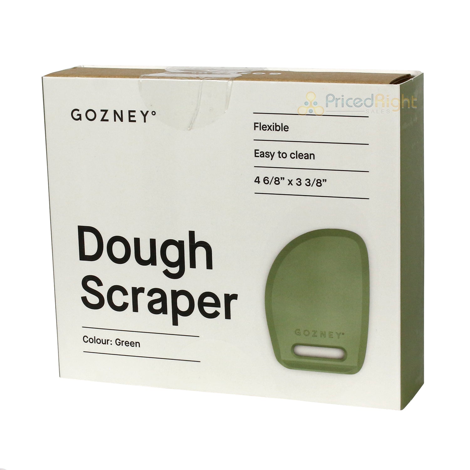 Gozney Dough Scraper Green Flexible Yet Firm Silicon Outer Shell Steel Skeleton