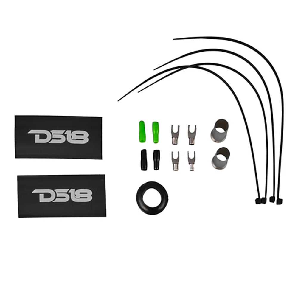 DS18 Amplifier Wiring Installation Kit 0 Gauge CCA 3500W RMS Green AKIT0.GR