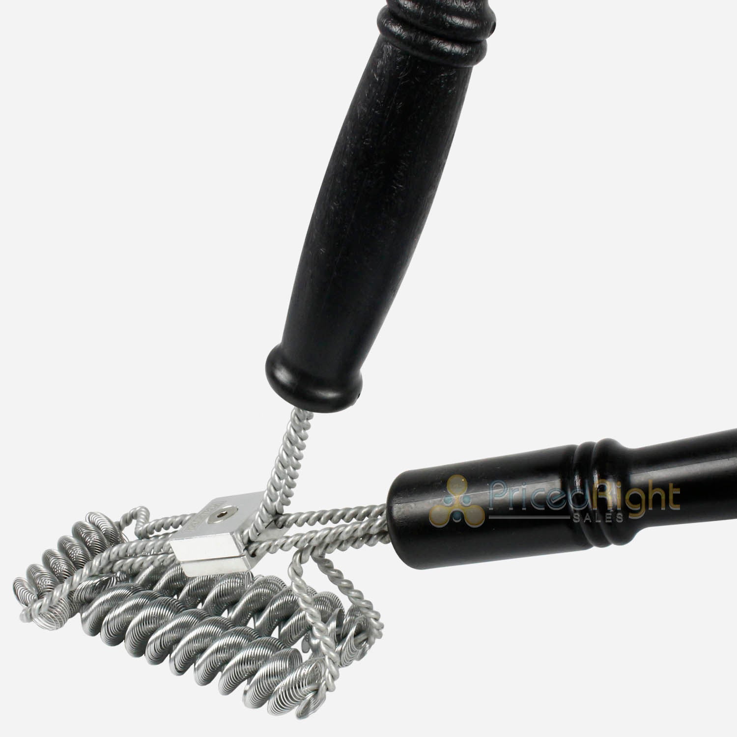 BrushTech Tactical BBQ Brush With Downward Assist Large Diameter Springs B540C