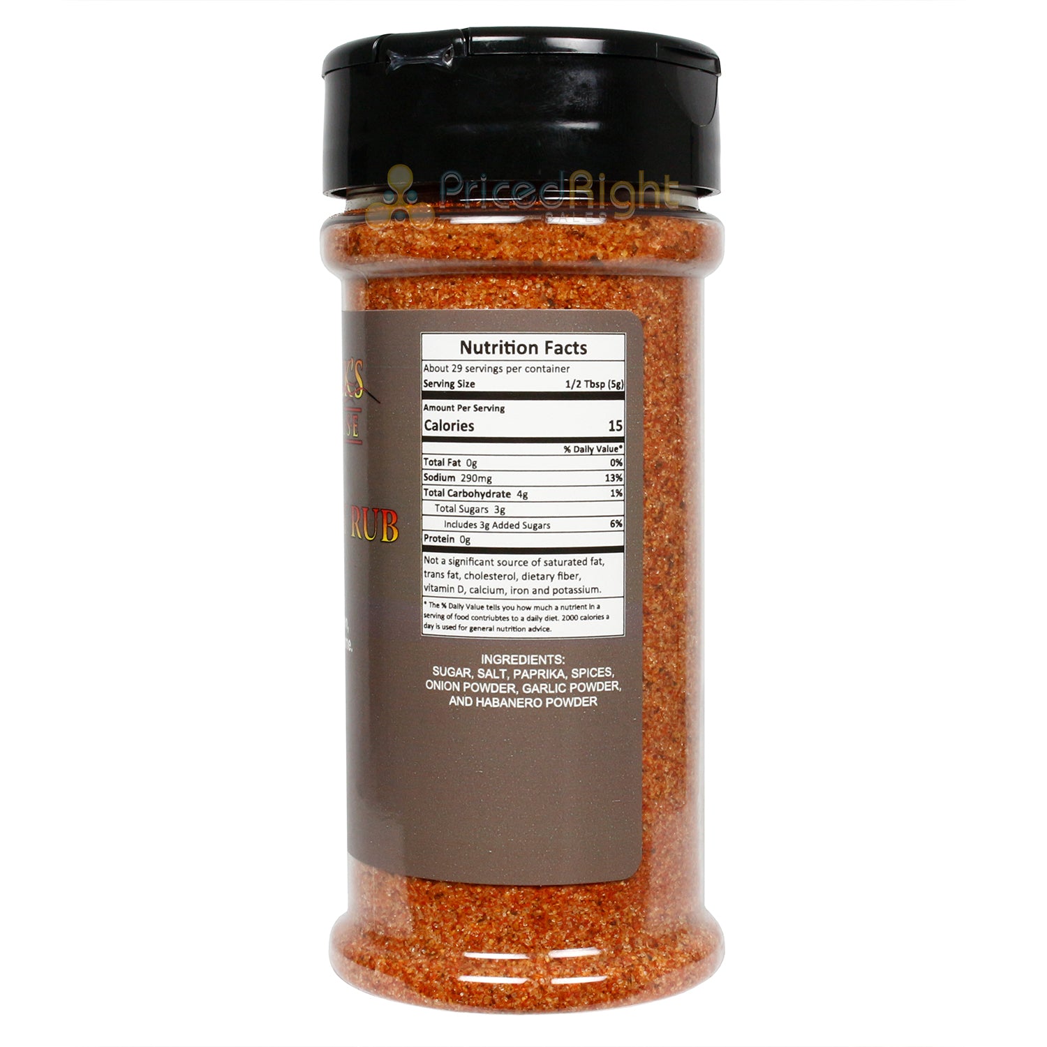 Billy Buck's Smokehouse Kinda Spicy Rub Beef Pork Chicken Seafood Game 5.5 Oz