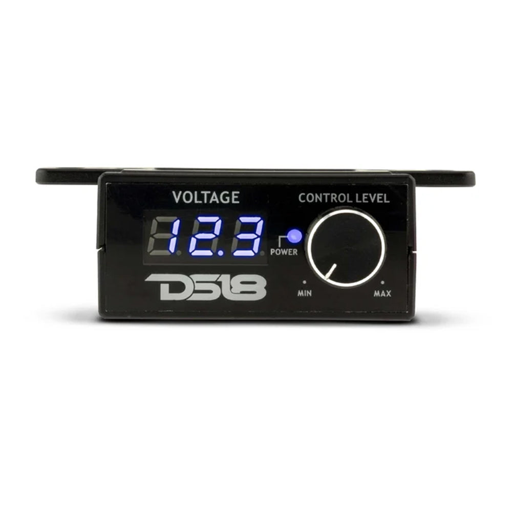 DS18 BK VR BKVR Remote Amplifier Level Controller with LED Volt-Meter Bass Knob
