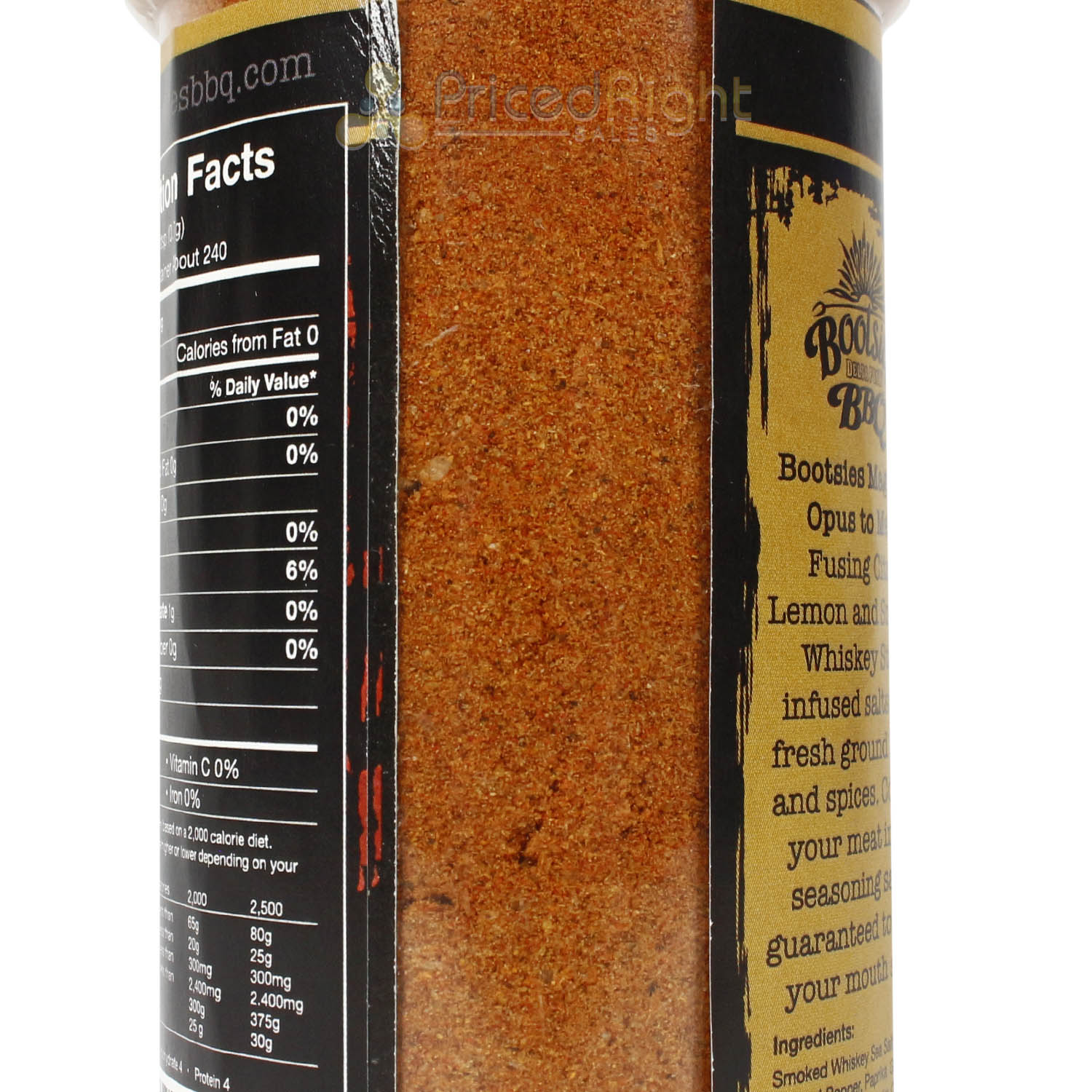 Bootsies Delta Funk BBQ Smoked Whiskey Lemon Fusion Funk Dry Rub Seasoning 6 oz