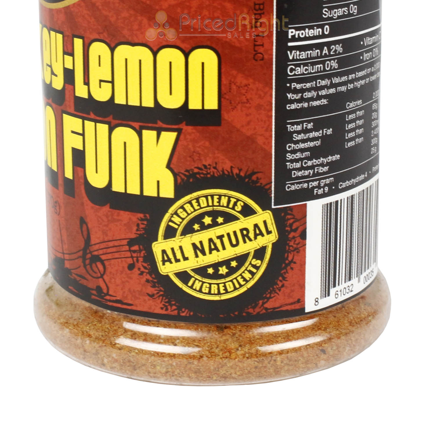 Bootsies Delta Funk BBQ Smoked Whiskey Lemon Fusion Funk Dry Rub Seasoning 6 oz