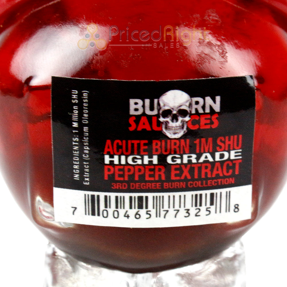 Burn Sauces Acute Burn Artifact with 1M Scoville Pepper Extract 1.7 Oz