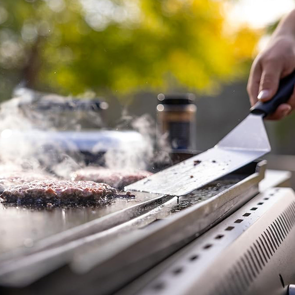 Camp Chef Smash Burger Kit Stainless Steel Spatula Press and Melting Dome BGSET3