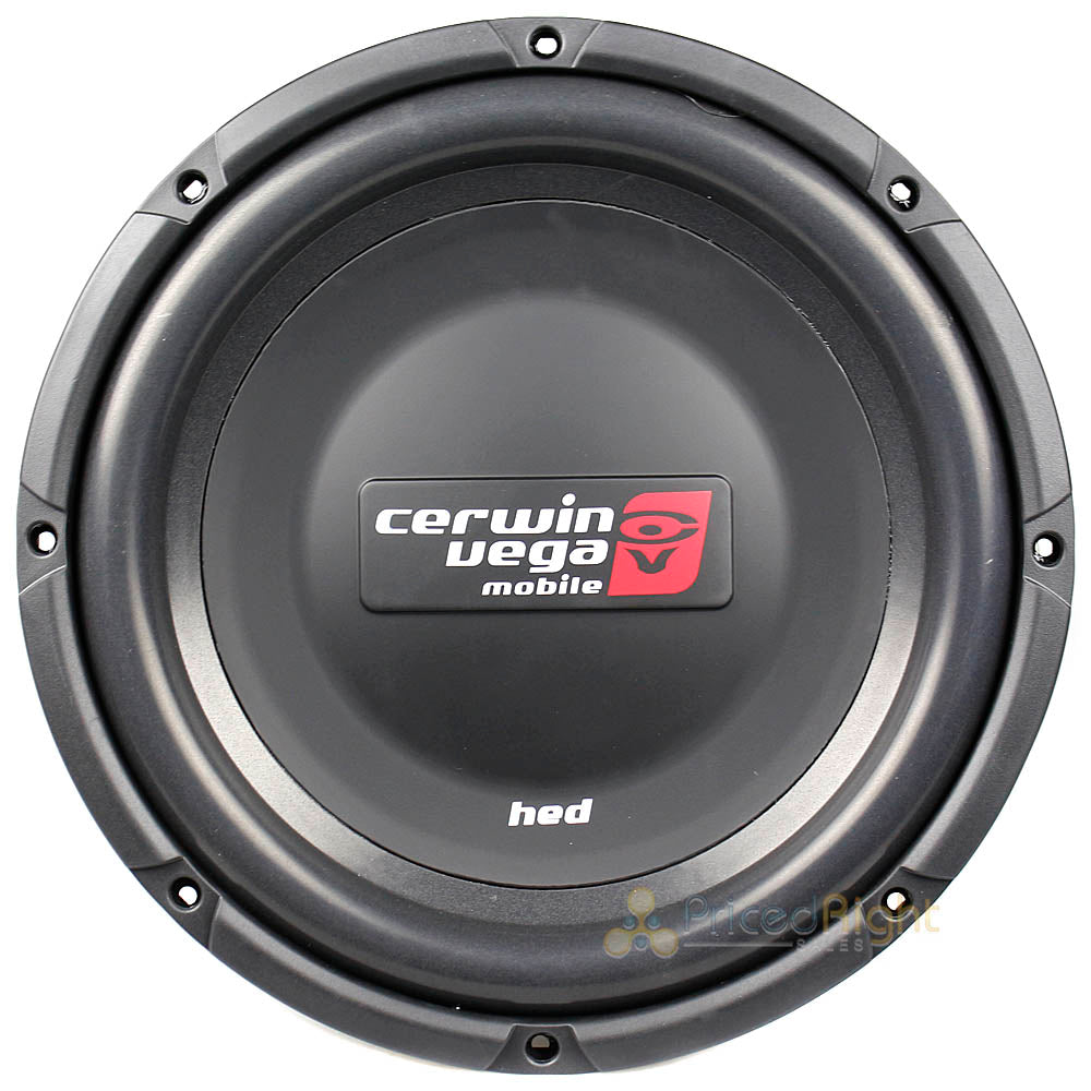 Cerwin Vega 12" Shallow DVC Subwoofer 1200W Max Dual 2 Ohm HED Series HS122D