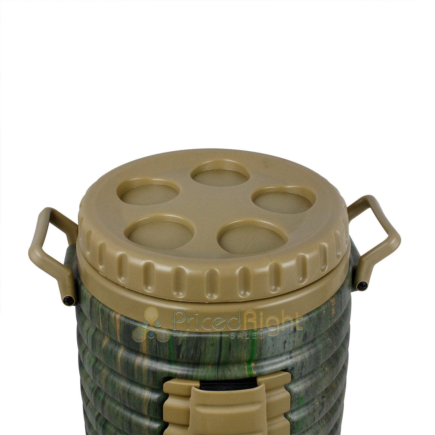 K Line Products Kosmo Cooler 5 Gallon W/ Handles Spout & 3 Collapsible Legs Camo