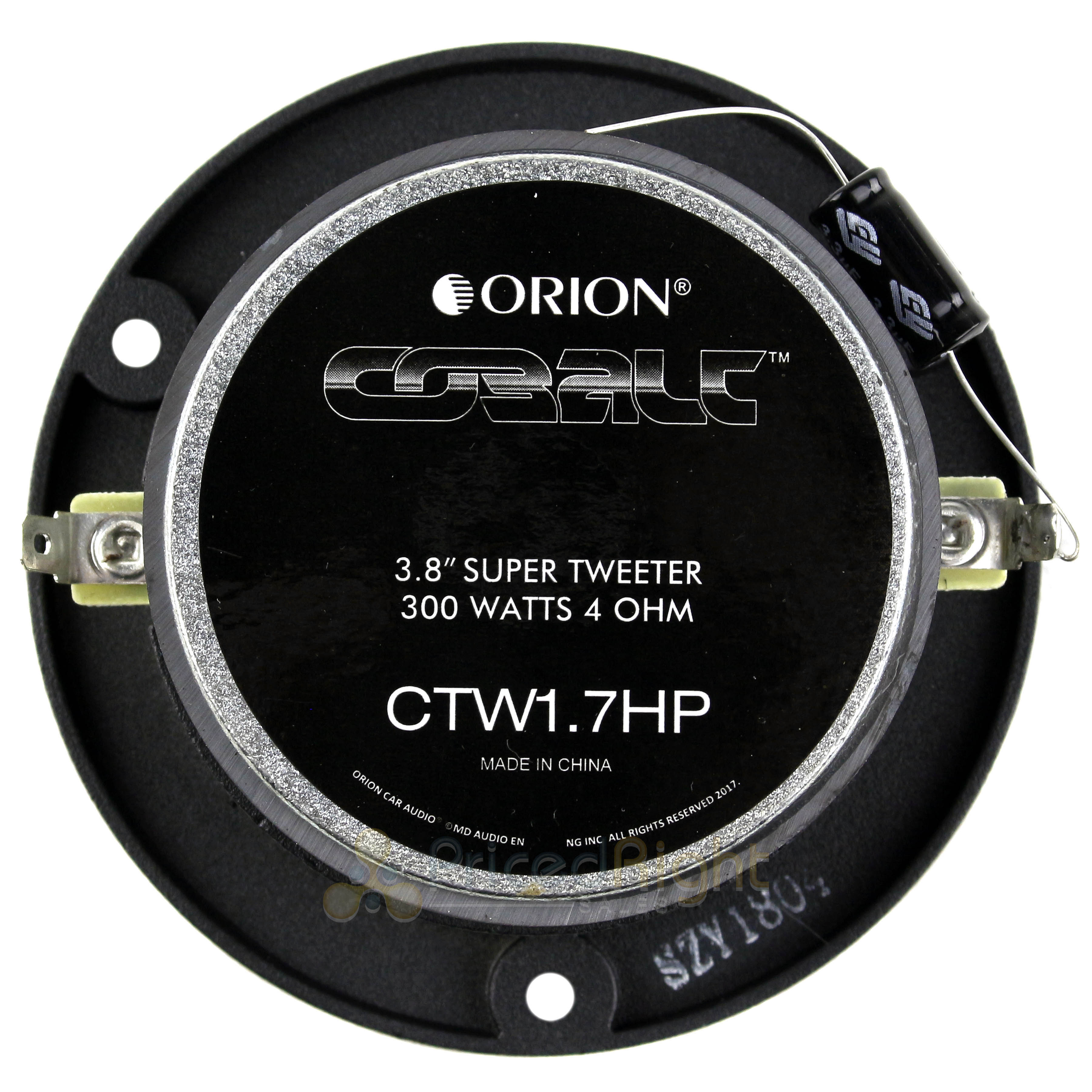 Orion Cobalt Series 3.8" Super Tweeter Pair 75W Rms 300W Max Car Audio CTW1.7HP