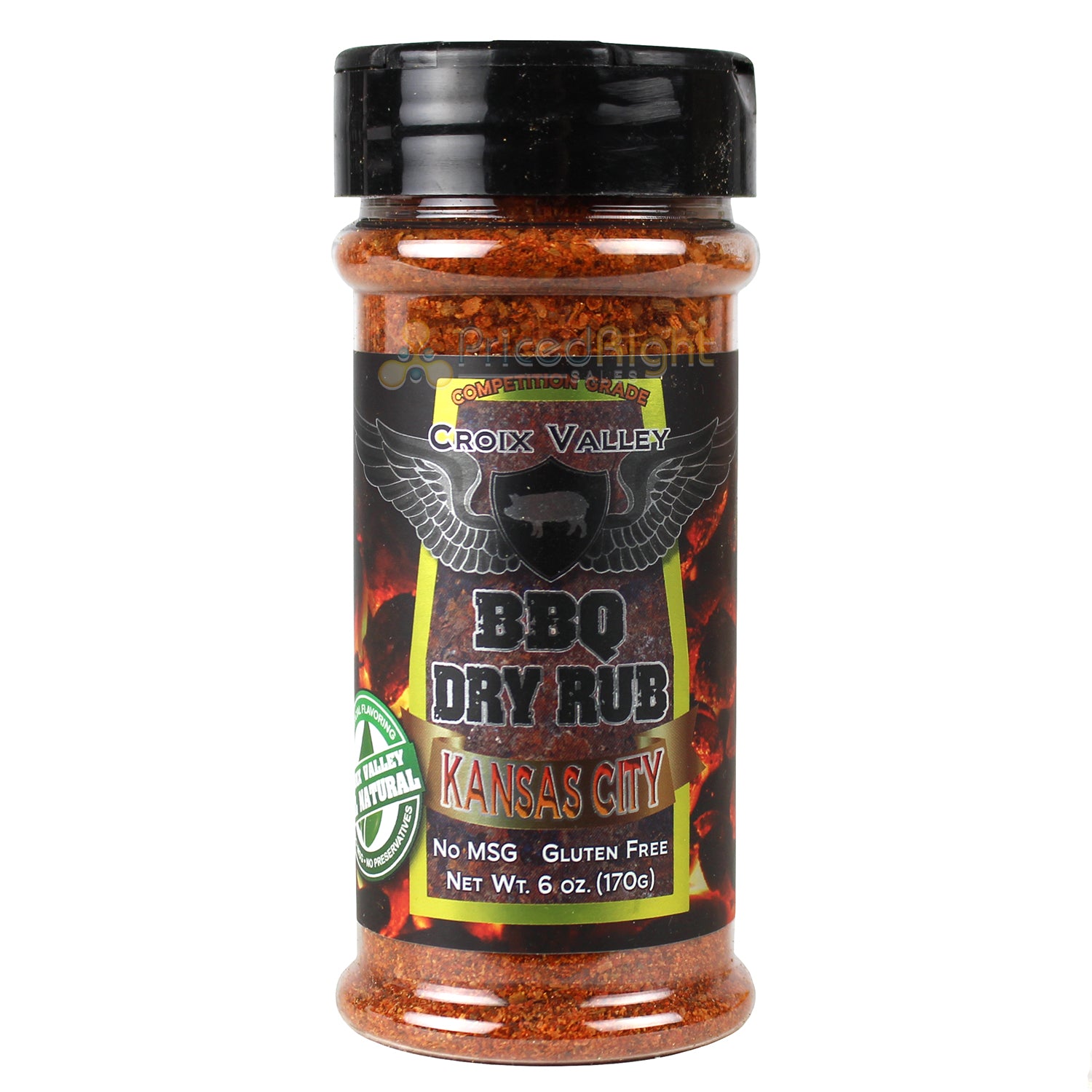 Croix Valley Foods Regional Reserve BBQ Rub Four Pack Gluten Free Gift Set CV84