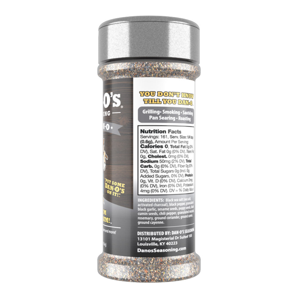 Dan-O's Preem-O Seasoning 3.4oz Black Pepper Garlic Sea Salt Rich & Savory