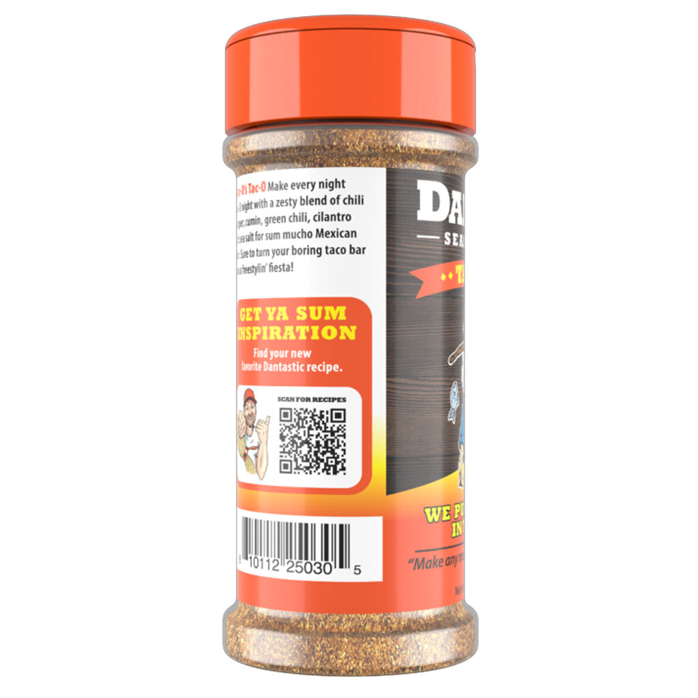 Dan-O's Tac-O Taco Seasoning 3.35oz Bold & Spicy Tacos Fajitas