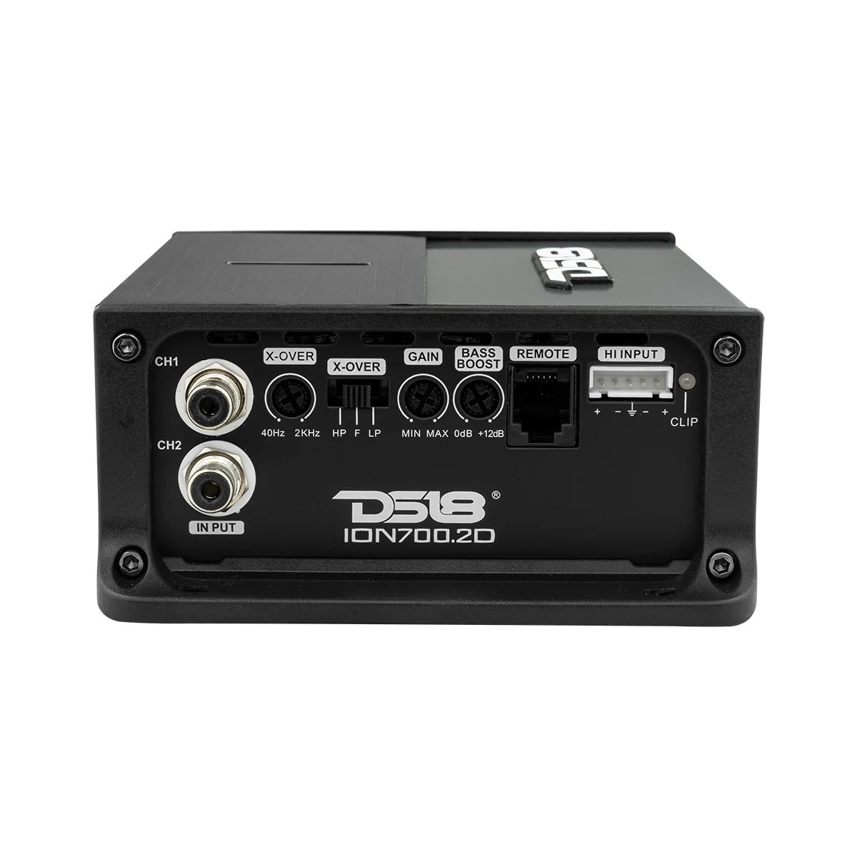 DS18 ION700.2D 2 Channel 700W RMS Class D Full Range Compact Amplifier Micro Amp