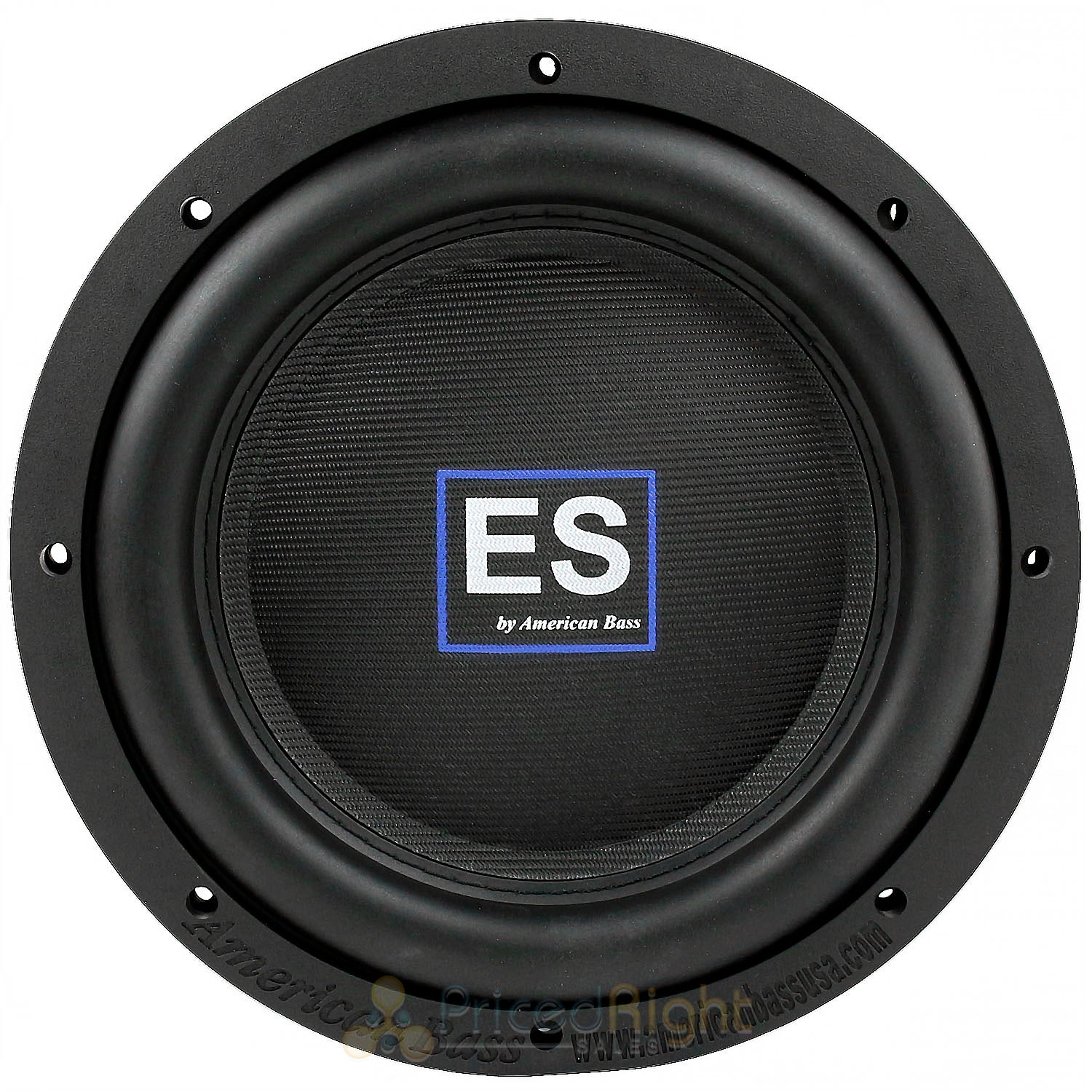 ﻿﻿American Bass 10" Subwoofer Slim Shallow 1000W 4 Ohm DVC Car Audio ES-1044 ﻿