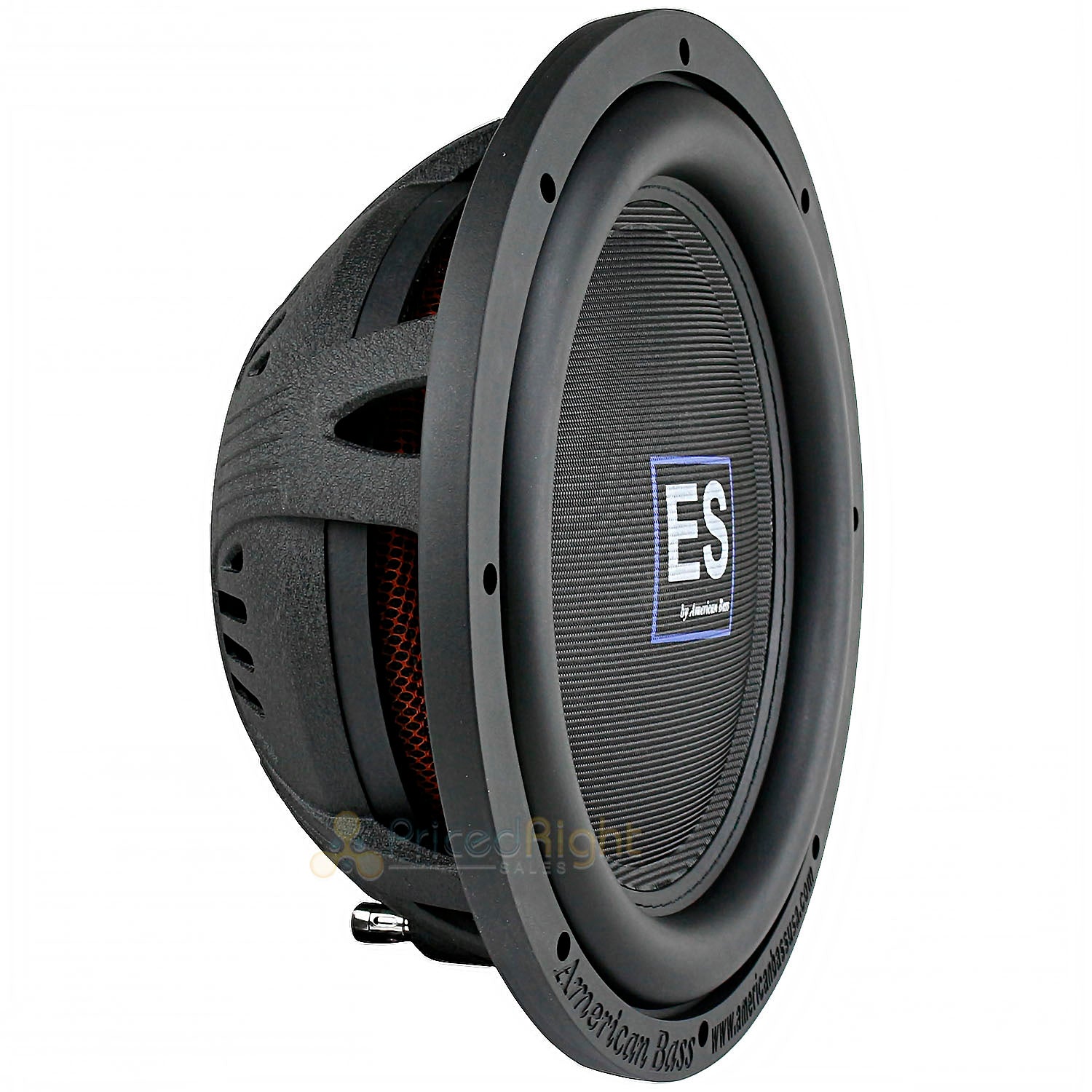 2 Pack American Bass 12" Slim Subwoofer 1500W Max Dual 4 Ohm Car Audio ES-1244