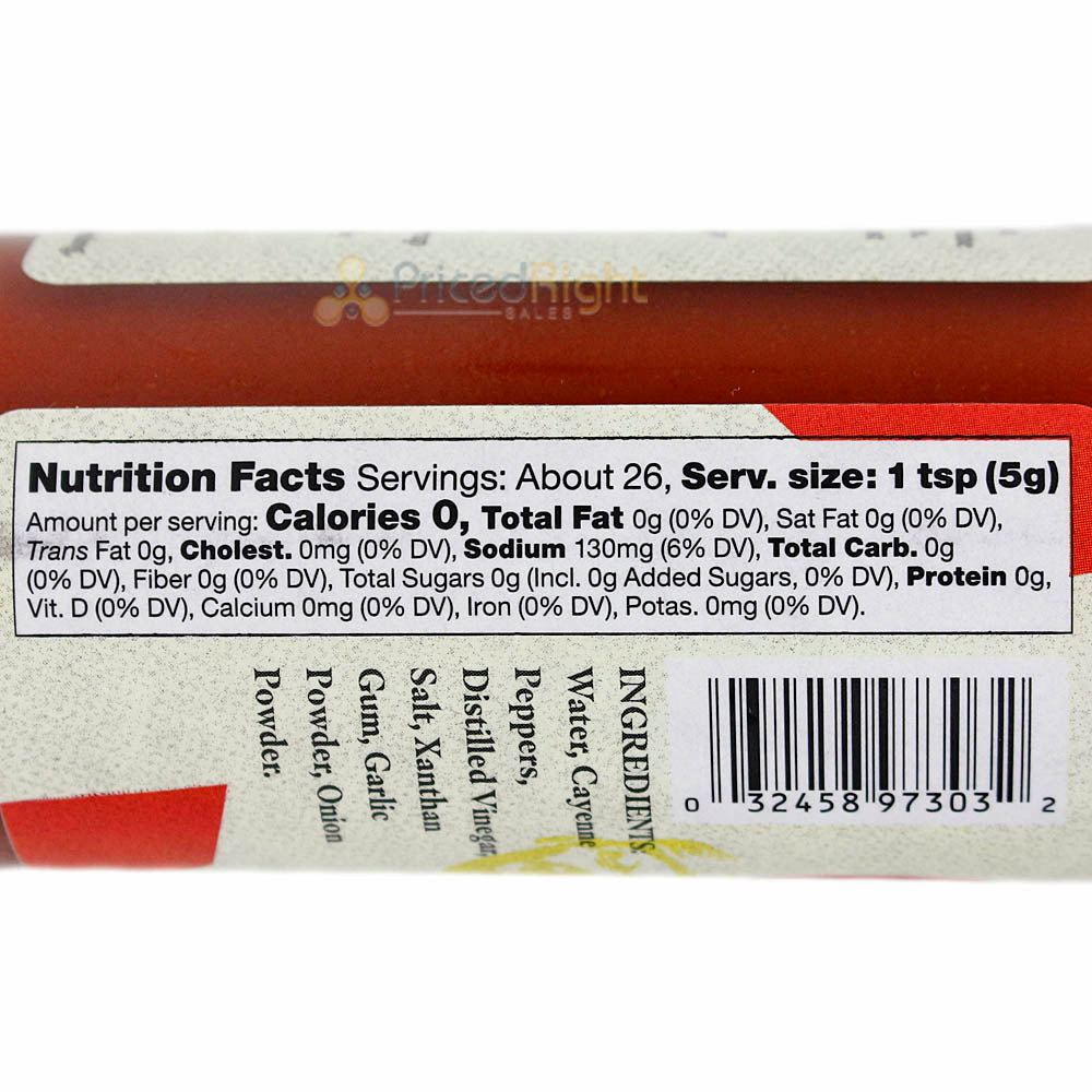 Pain is Good Cayenne Table Hot Sauce Kansas City Chief Approved Sauce 4.5 oz.