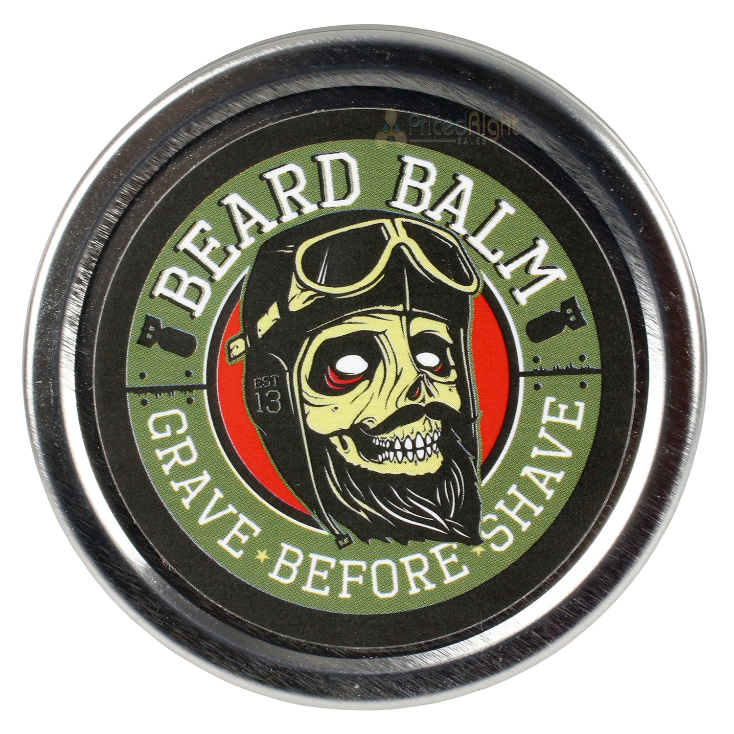 Grave Before Shave Beard Balm OG Blend Strong Hold Handcrafted in USA 2 Ounce