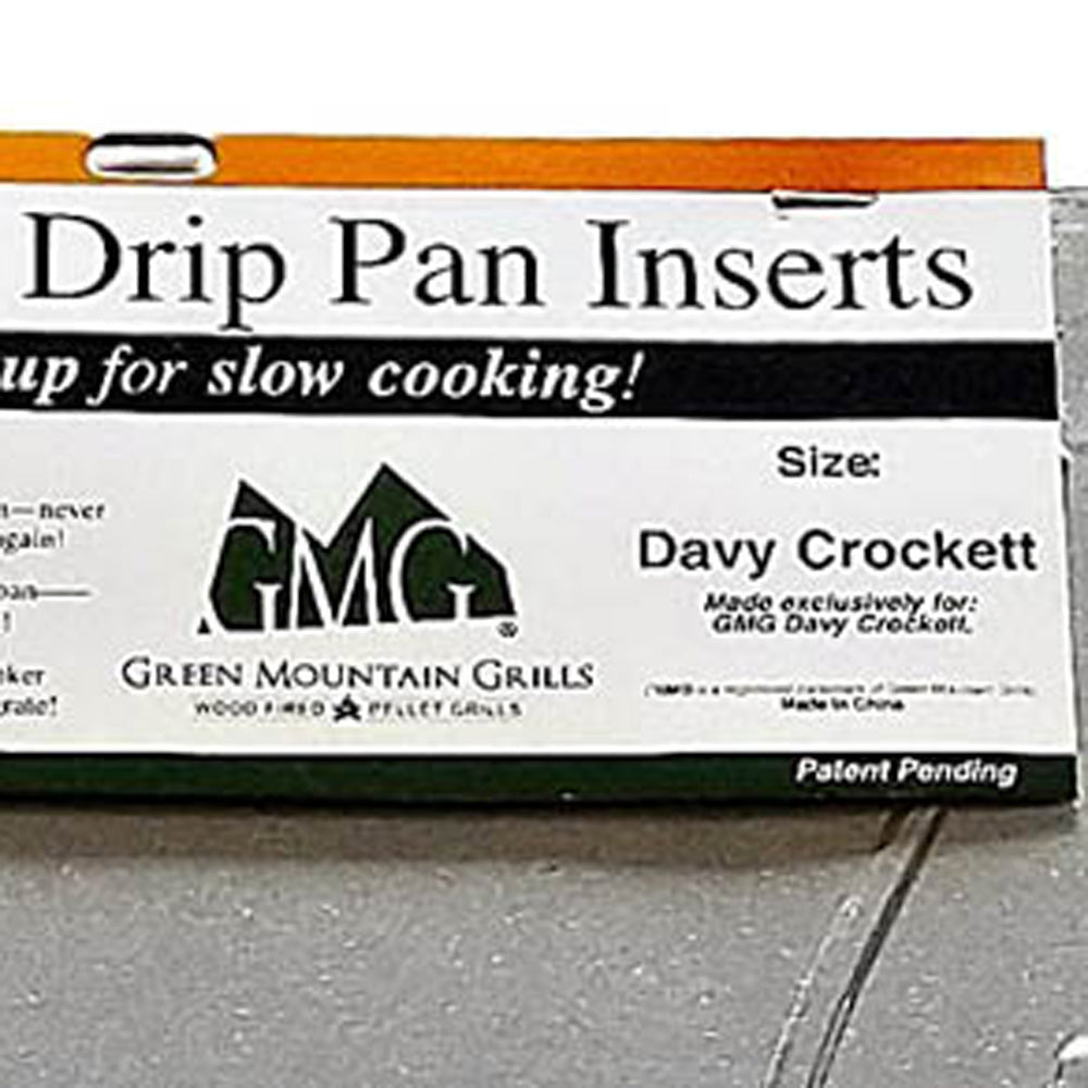 Green Mountain Grills Drip Disposable Grease Drip Tray Davy Crockett Grills