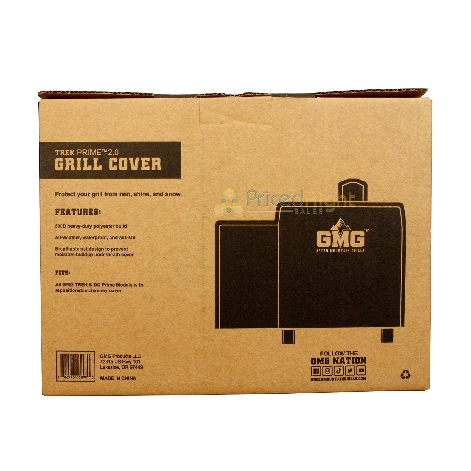 Green Mountain Grills Cover Trek & DC Prime Models Weather Resistant GMG-6043