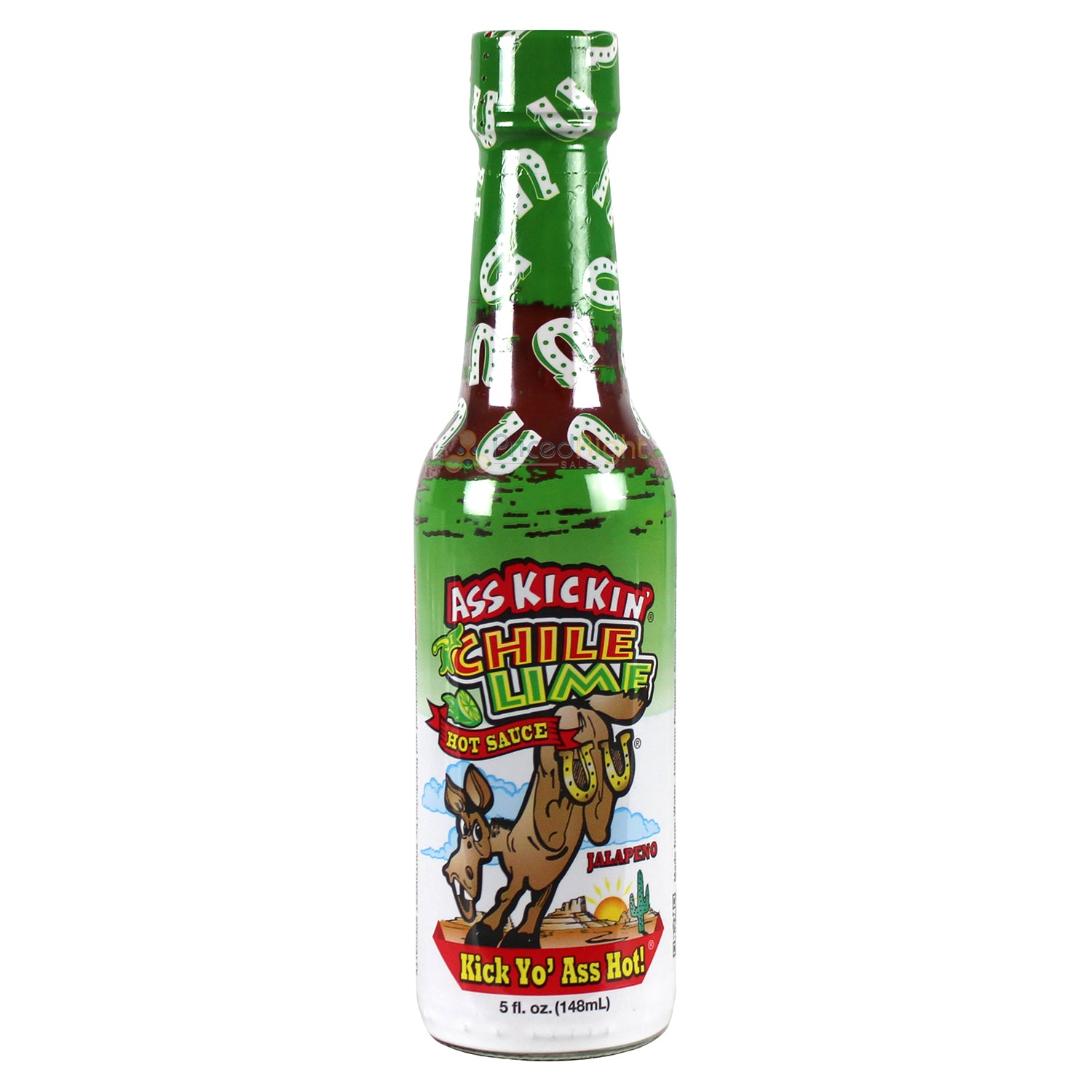 Ass Kickin’ Hot Sauce 4 Pack Gift Set Chile Lime Ghost Carolina Reaper GS653