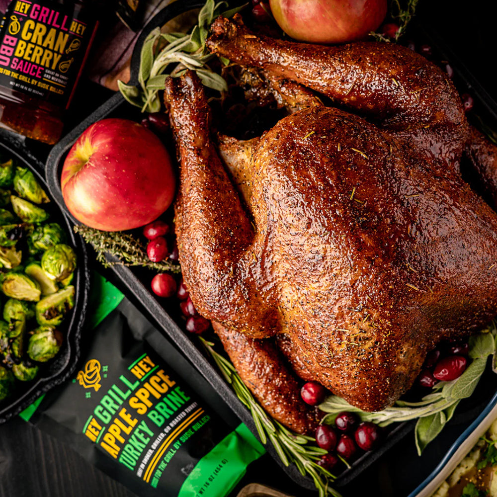 Hey Grill Hey Smoked Turkey Brine & Seasoning Kit Up To 20 Pound Bird H03401