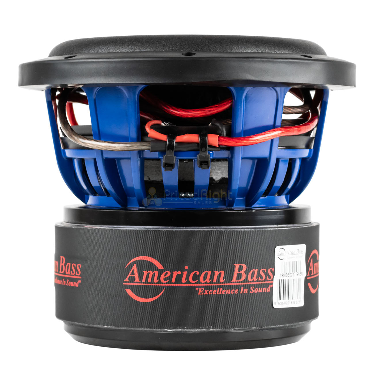 American Bass HD-8D2 8" Competition Subwoofer 800W Max Dual 2 Ohm Car Audio Sub