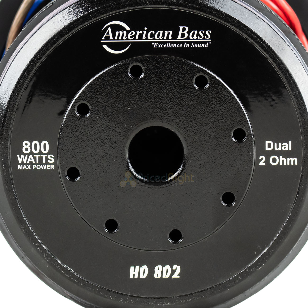 American Bass HD-8D2 8" Competition Subwoofer 800W Max Dual 2 Ohm Car Audio Sub